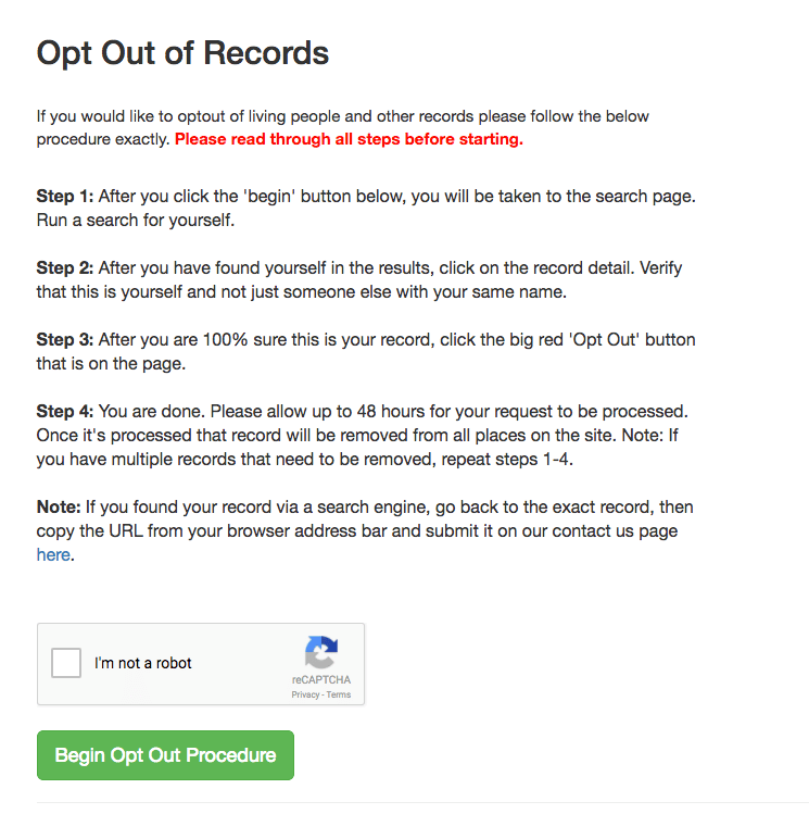 My Family Tree How to opt out and remove personal information