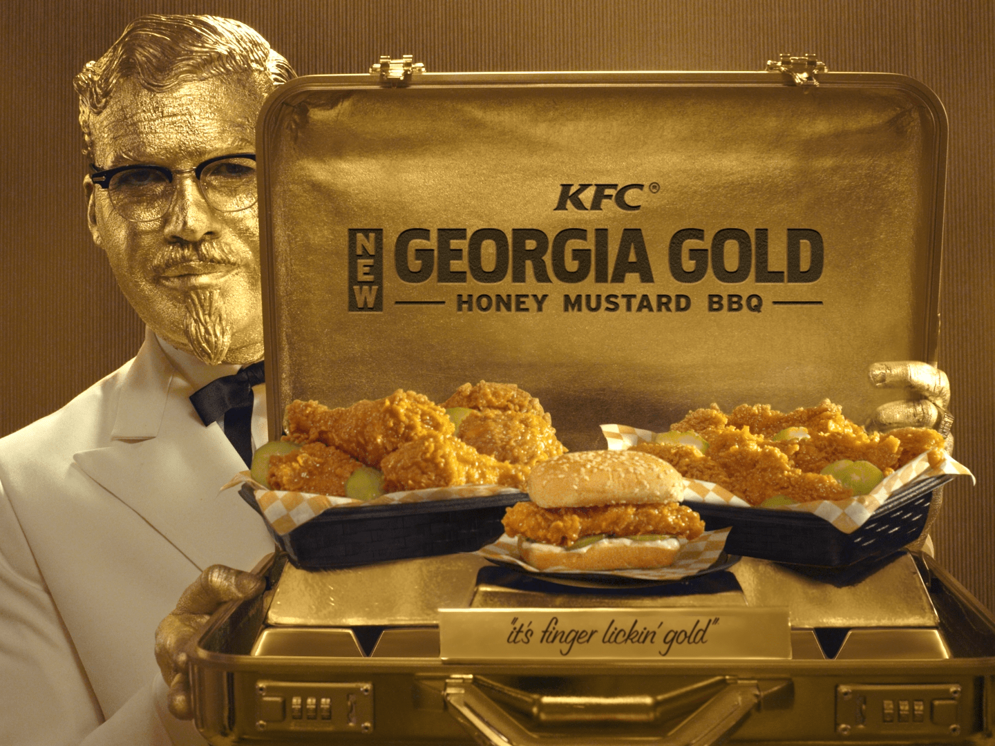 KFC Launches Gold Chicken Business Insider