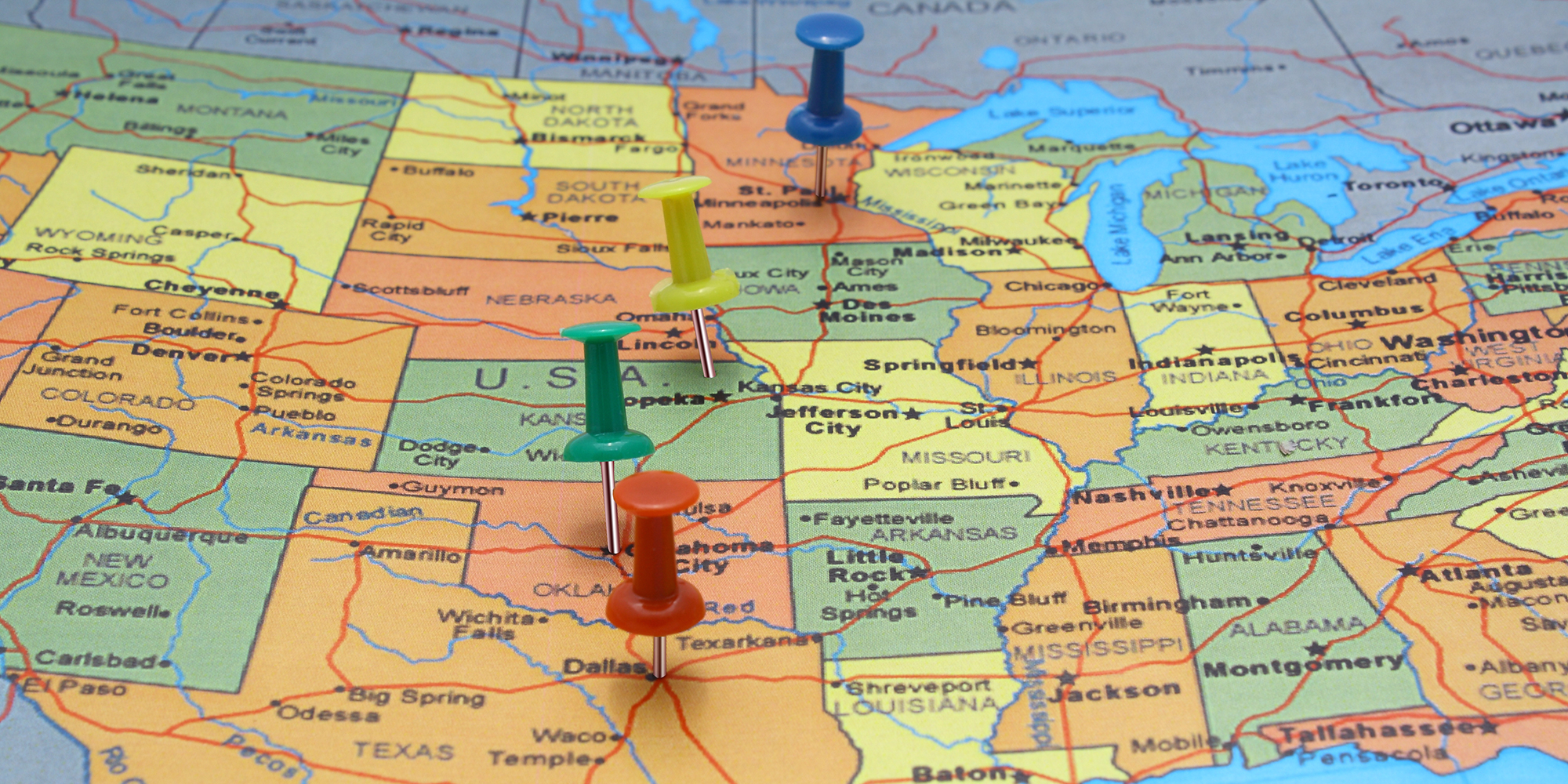 Here's How 5 of the Weirdest State Borders Got Their Shape Business