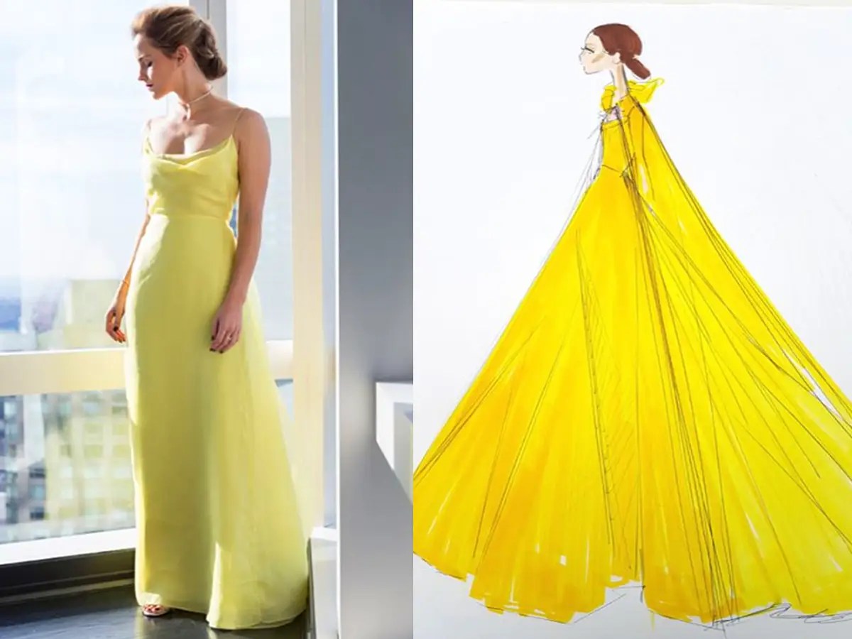 Emma Watson Wore a BelleInspired Custom Dior Gown Business Insider