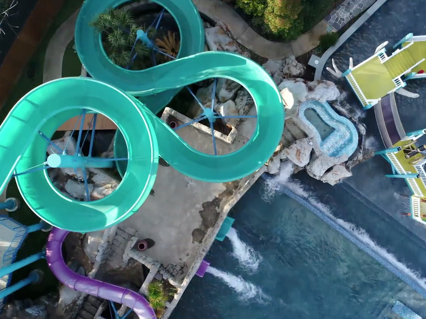 Mansion With Water Park