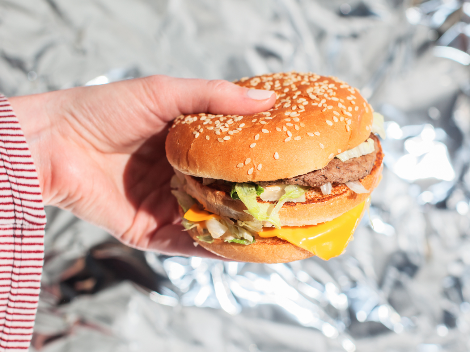 How many calories in McDonald's foods