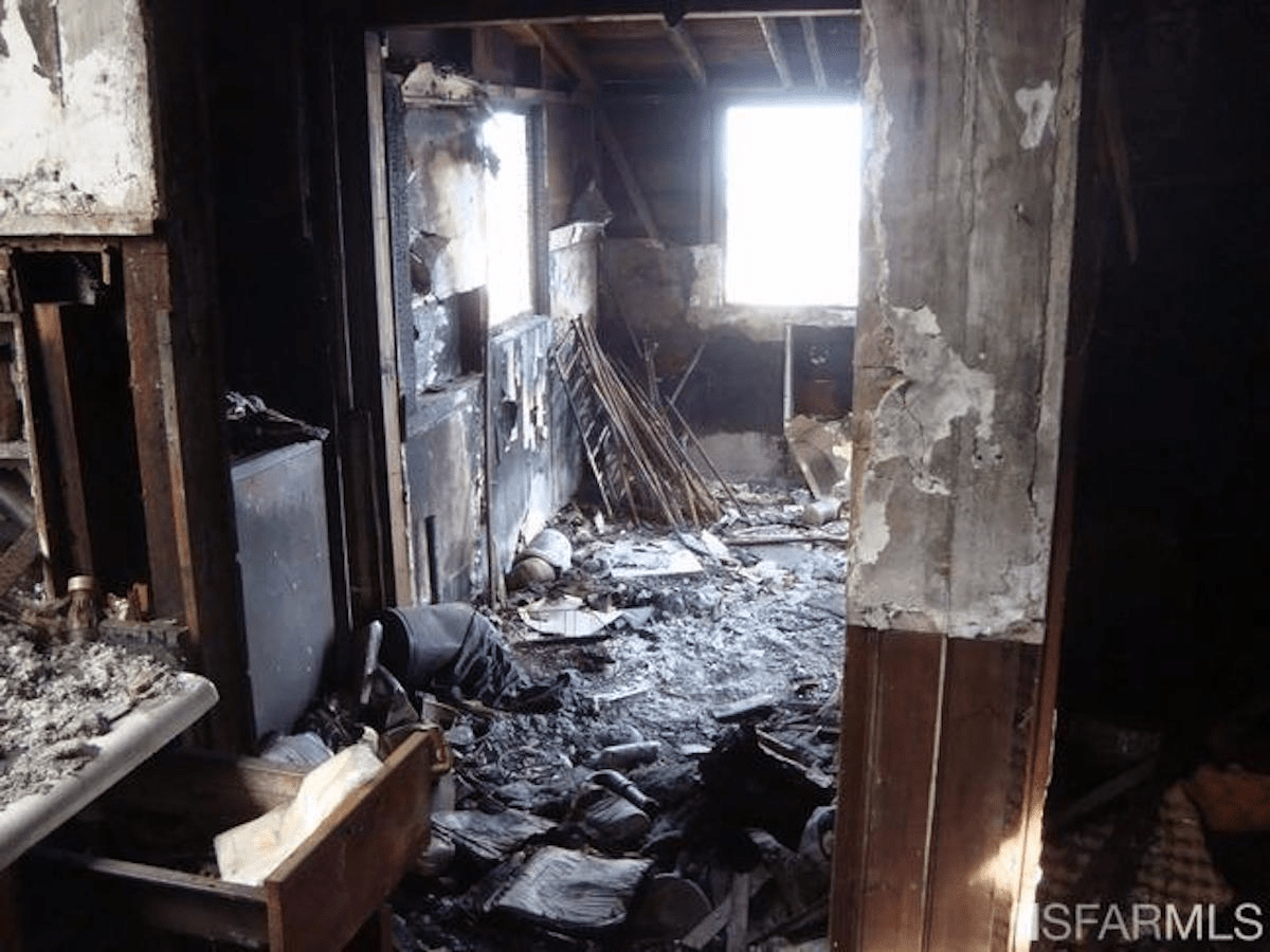 A BurnedOut Home in San Francisco Is Selling for 800,000 Business
