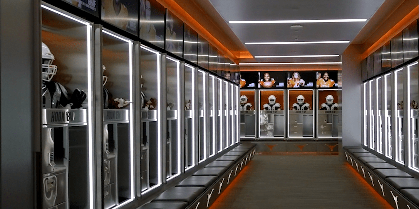 The Texas Longhorns' Amazing 7 Million College Football Locker Room
