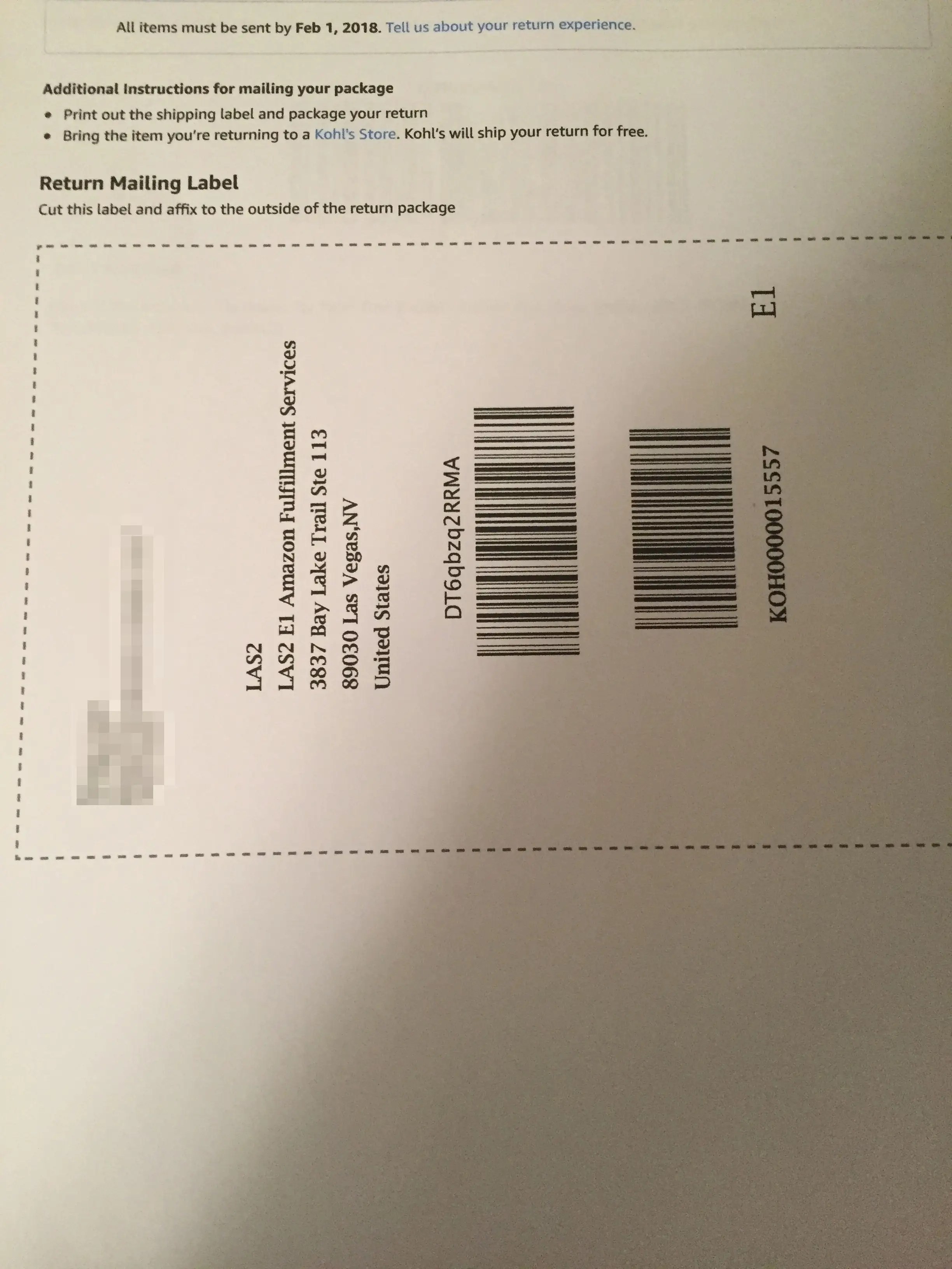 How to return Amazon orders at Kohl's Business Insider