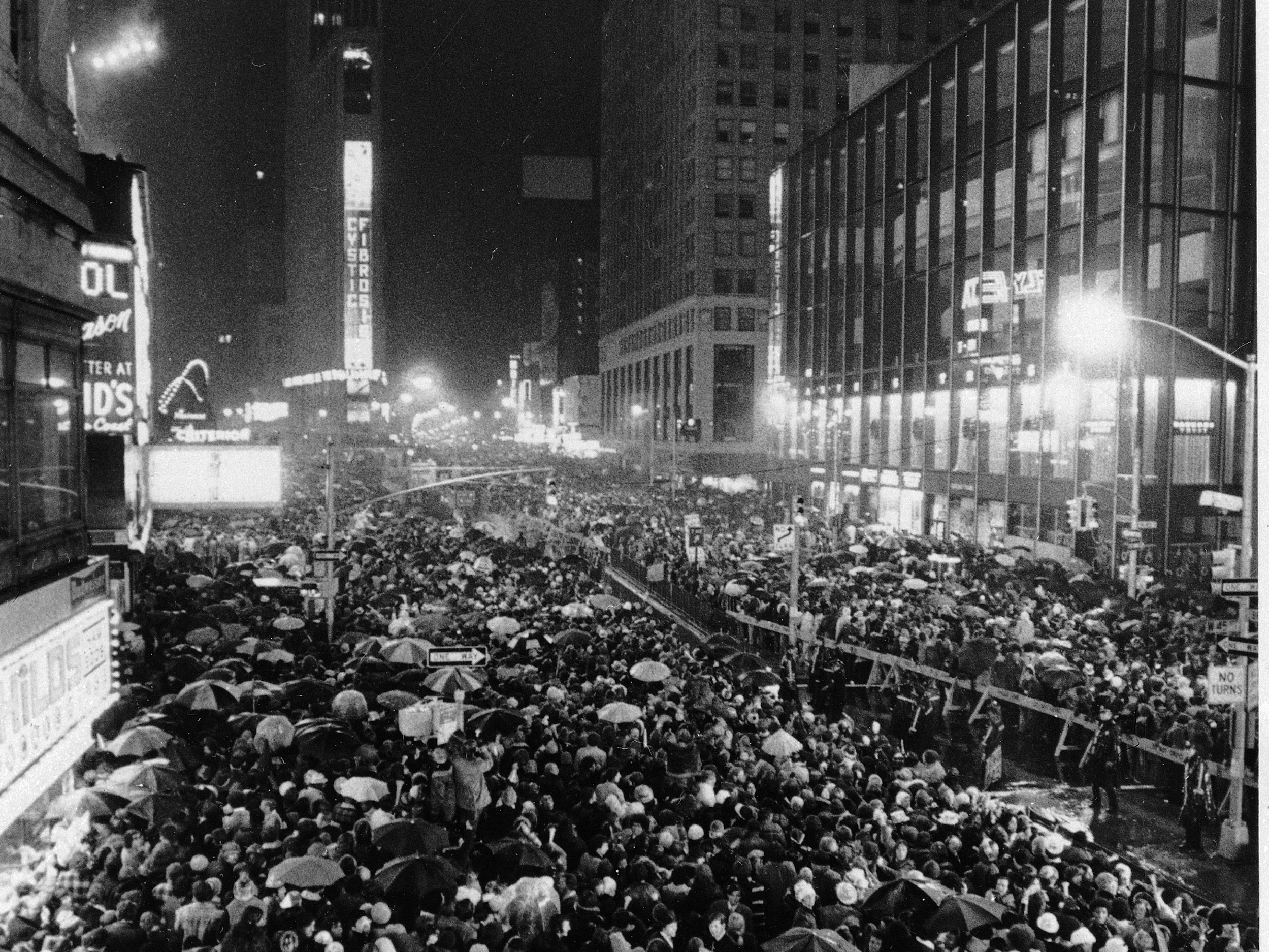 New Year's Eve Times Square Ball Drop History in Photos
