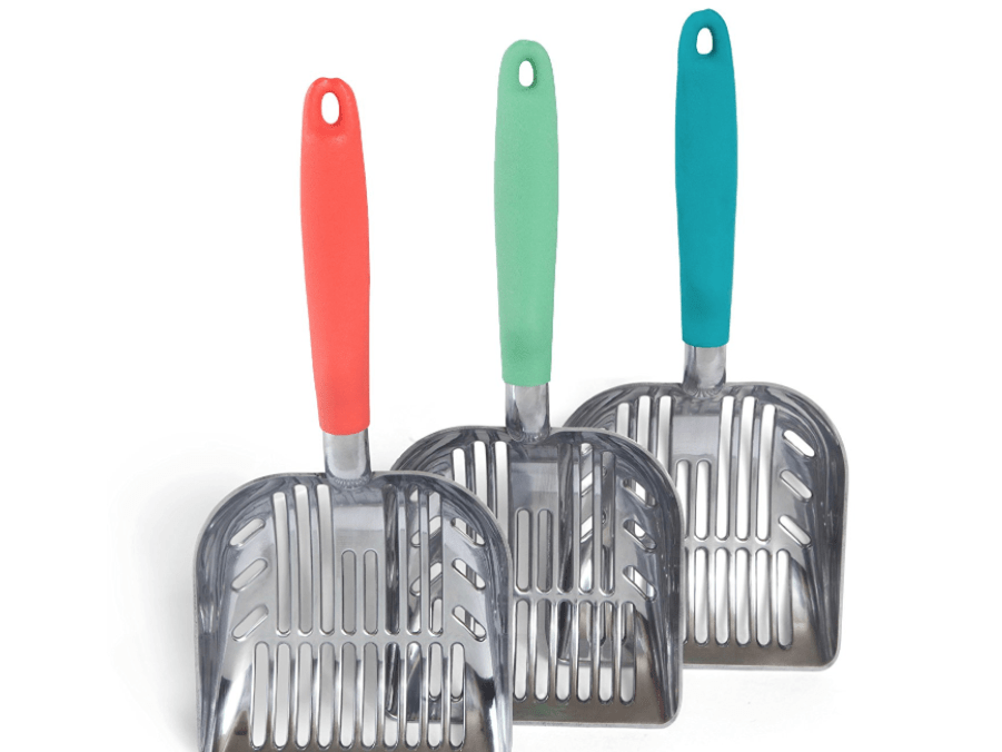 Cat Litter Scoop Mdtrade Scooper and 50 Count Refill Bag Bundle Blue