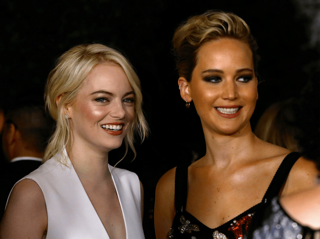 Jennifer Lawrence And Emma Stone