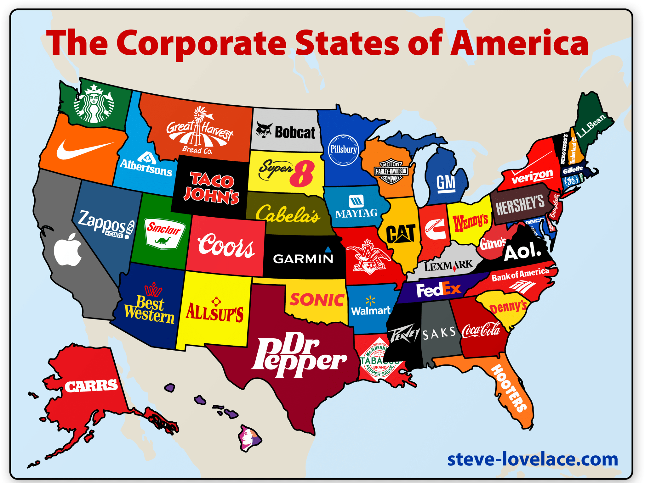 The Most Iconic Brand From Every State Business Insider