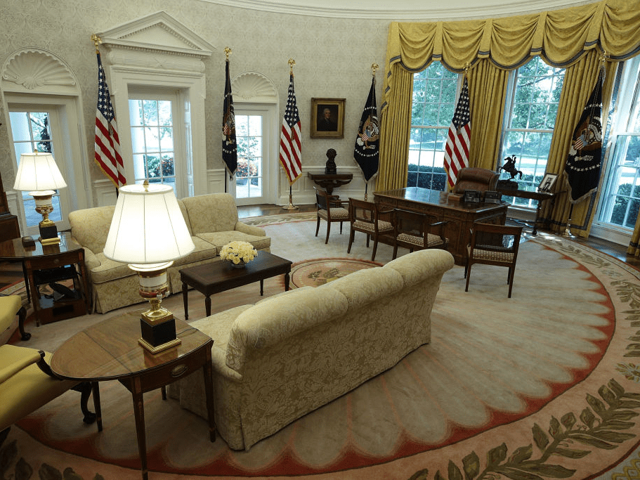 Donald Trump's Oval Office design is inspired by past presidents