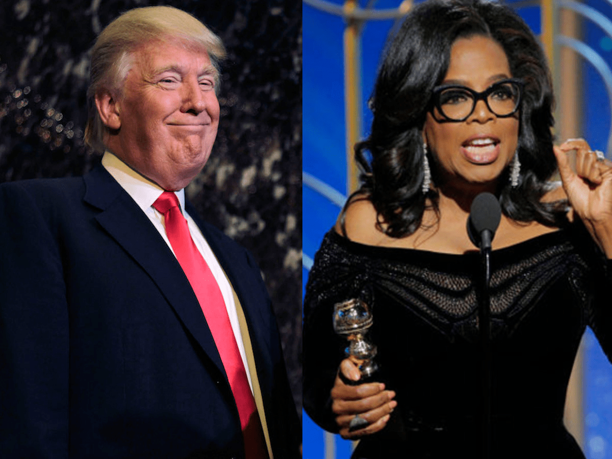 President Donald Trump Oprah Winfrey Challenge in 2020