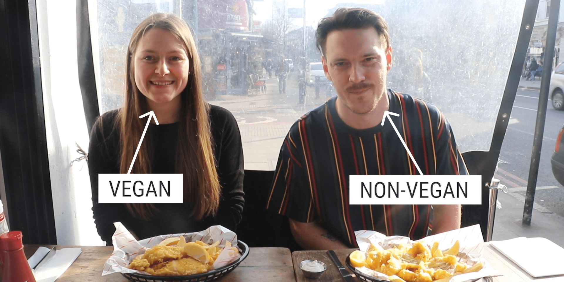 A Vegan and MeatEater Try London’s First Vegan 'Fish and Chips
