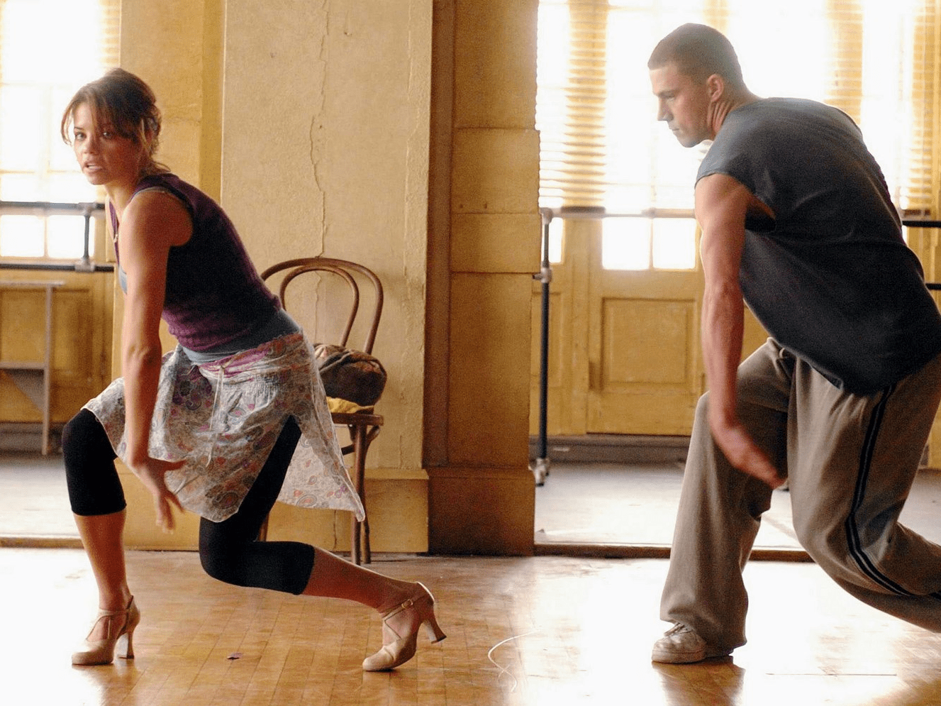 Watch Channing Tatum and Jenna Dewan's 'Step up' Audition Business