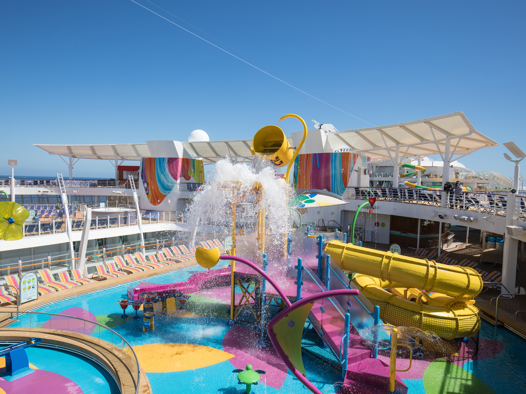 Allure Of The Seas Water Slides 2019 Cruise Gallery