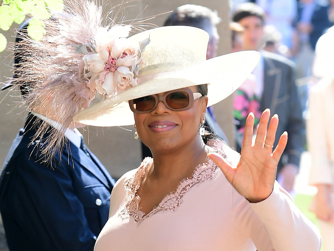 Oprah Winfrey Had a New Dress Made for the Royal Wedding Because the