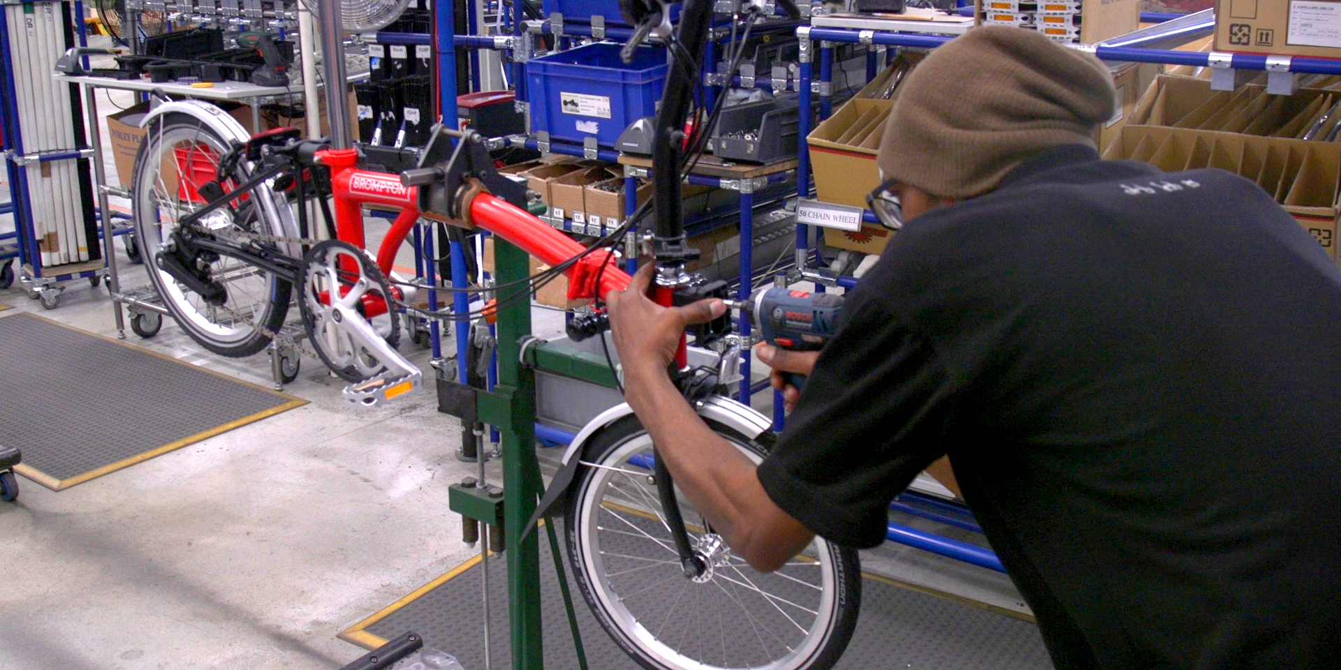 Inside the Brompton Bikes Factory in London Business Insider