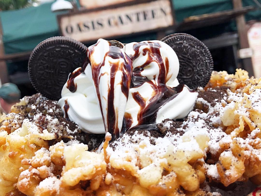 Oreo Funnel Cake Disney World Oreo Funnel Cake