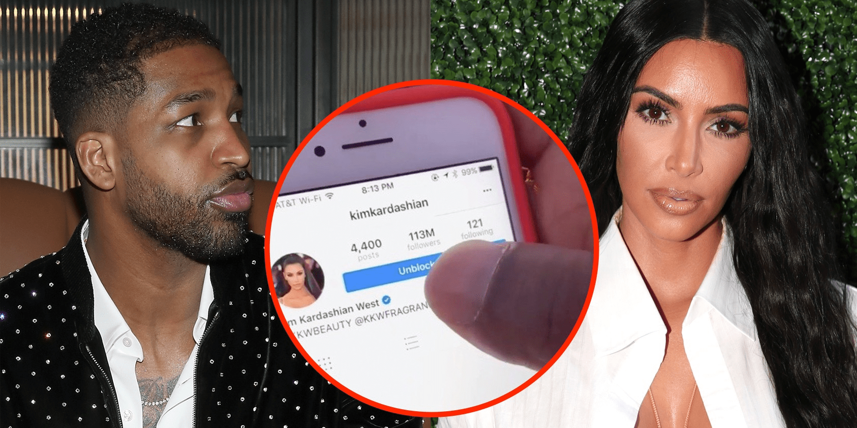 Watch Kim Kardashian Publicly Force Tristan Thompson to Unblock Her