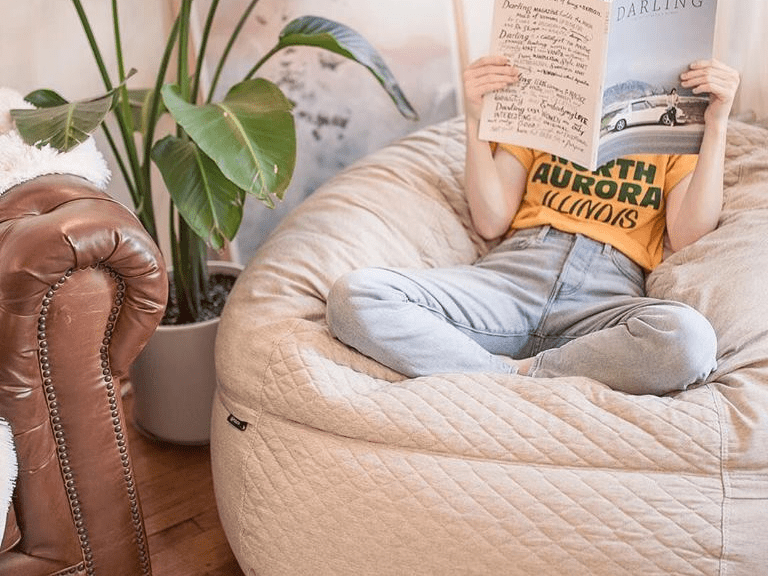 Tuft and Needle Pouch Bean Bag Chair Review — Comfortable, Supportive