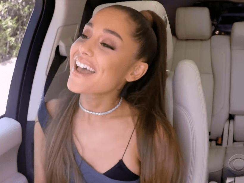 Watch Ariana Grande Belt Her Top Hits on 'Carpool Karaoke Business