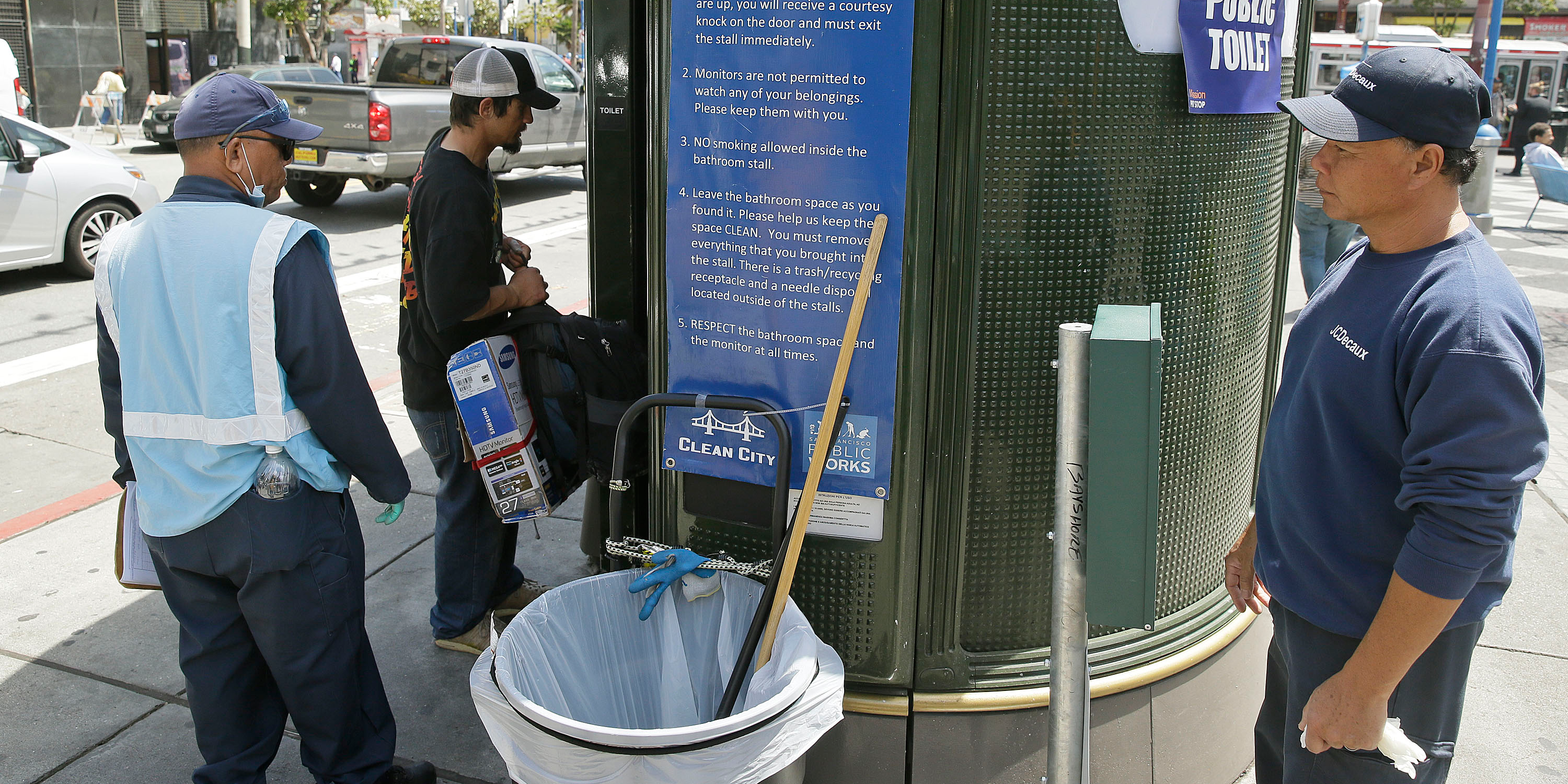 San Francisco 'Poop Patrol' employees make 184,000 a year Business