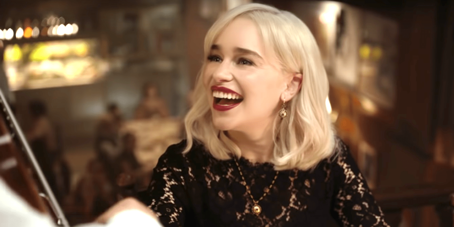 Watch Emilia Clarke Sing an Italian Pop Song in New Dolce & Gabbana Ad