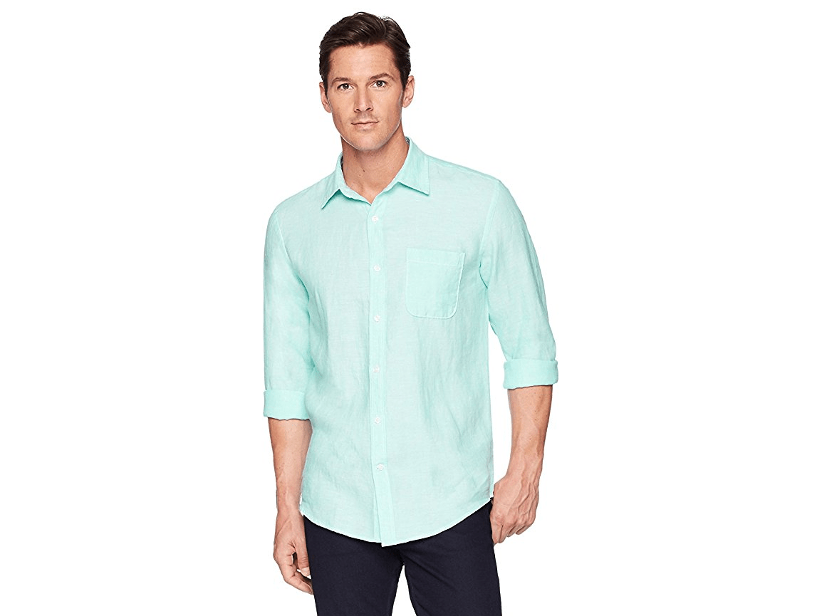 cheap linen shirts mens online