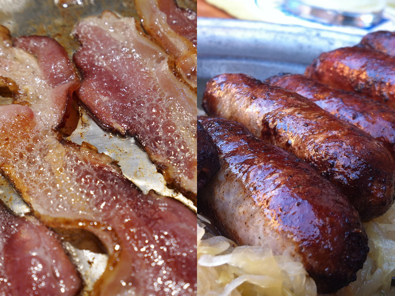 Breakfast Sausage And Bacon
