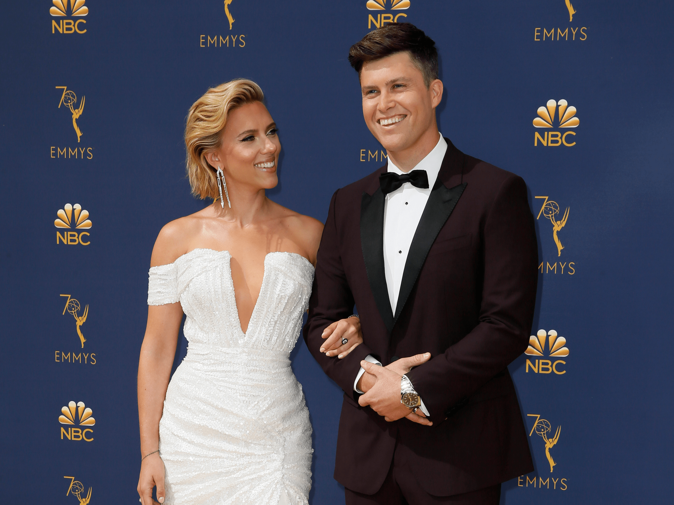 Colin Jost Wedding Ring Scarlett Johansson And Colin Jost Are Married