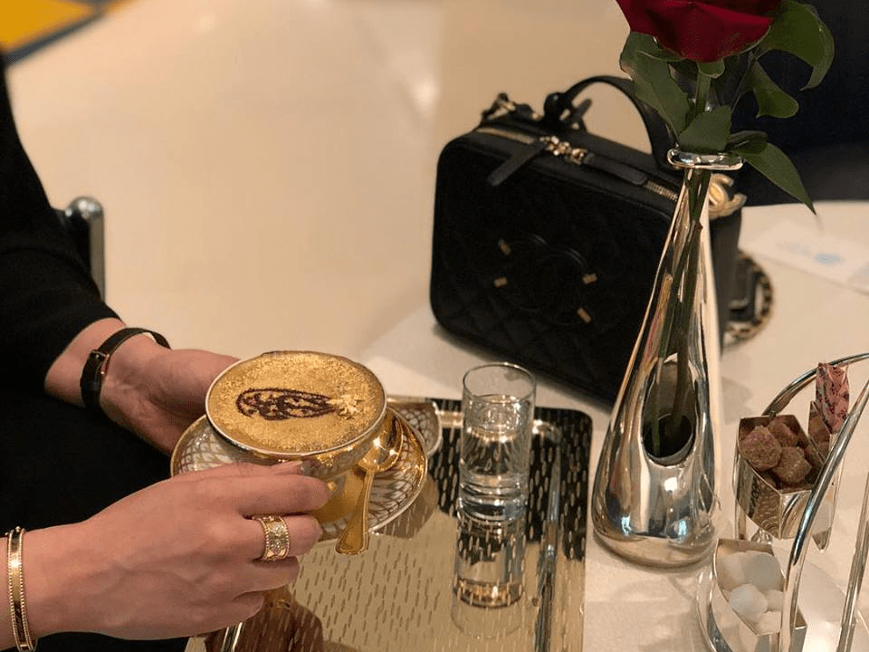 Hotel in Dubai Serves a 24Carat Gold Cappuccino