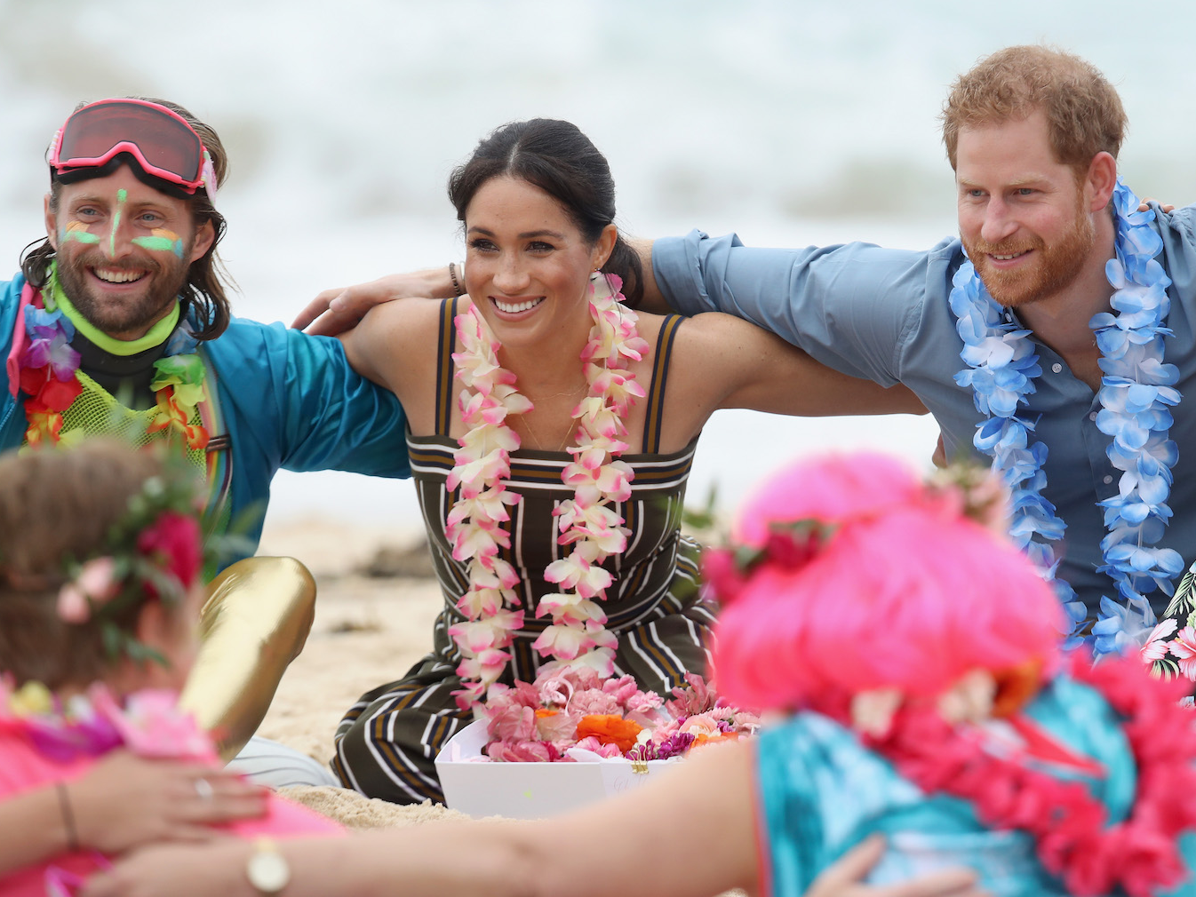 Prince Harry and Meghan Markle Went Barefoot and Joined an 'AntiBad