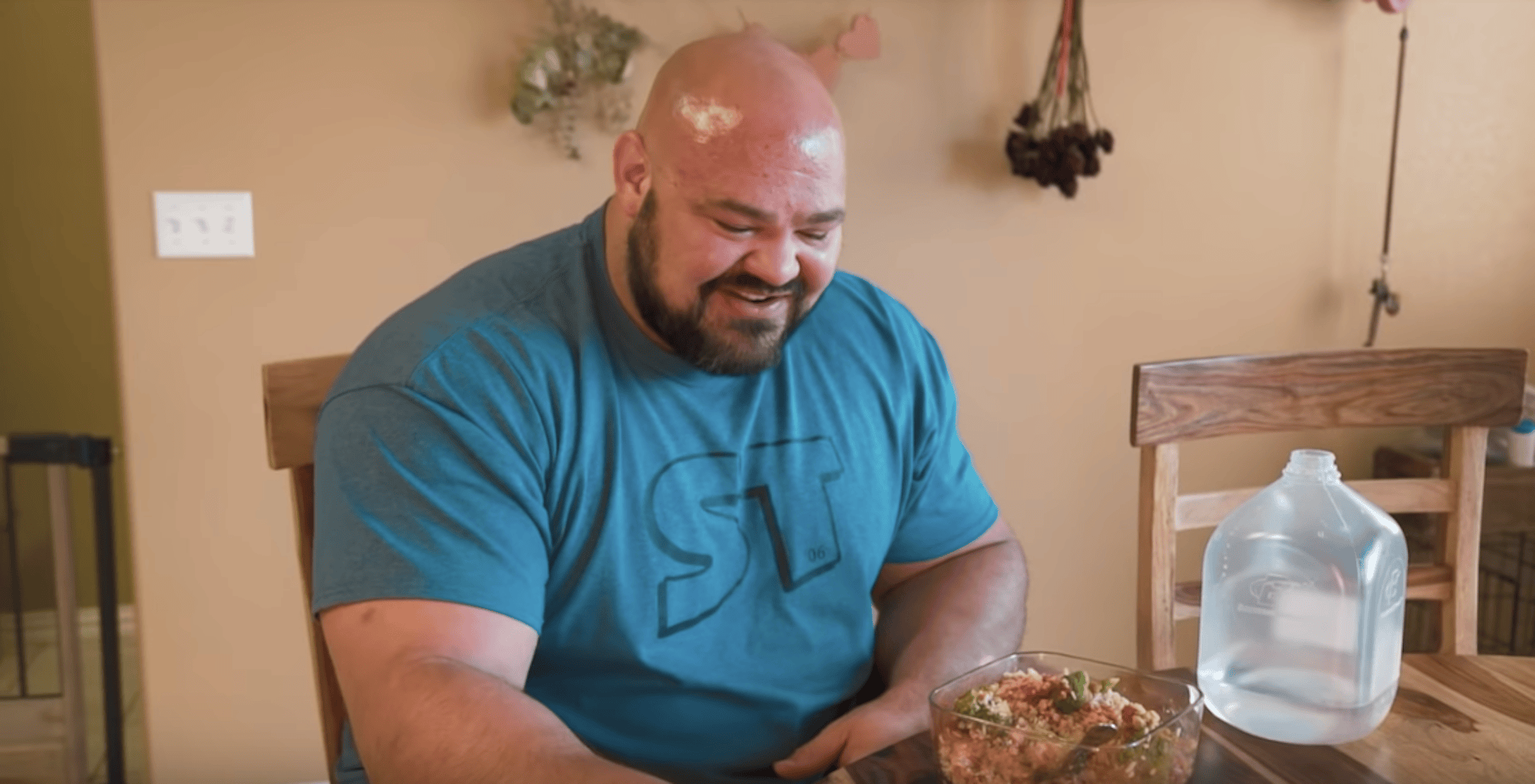 Brian Shaw The world's strongest man's daily diet has 12,000 calories