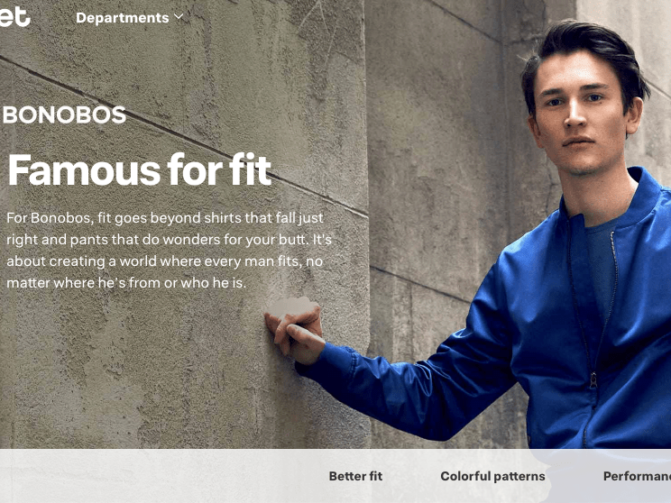 Walmart's Jet Is Now Selling Bonobos and Nike