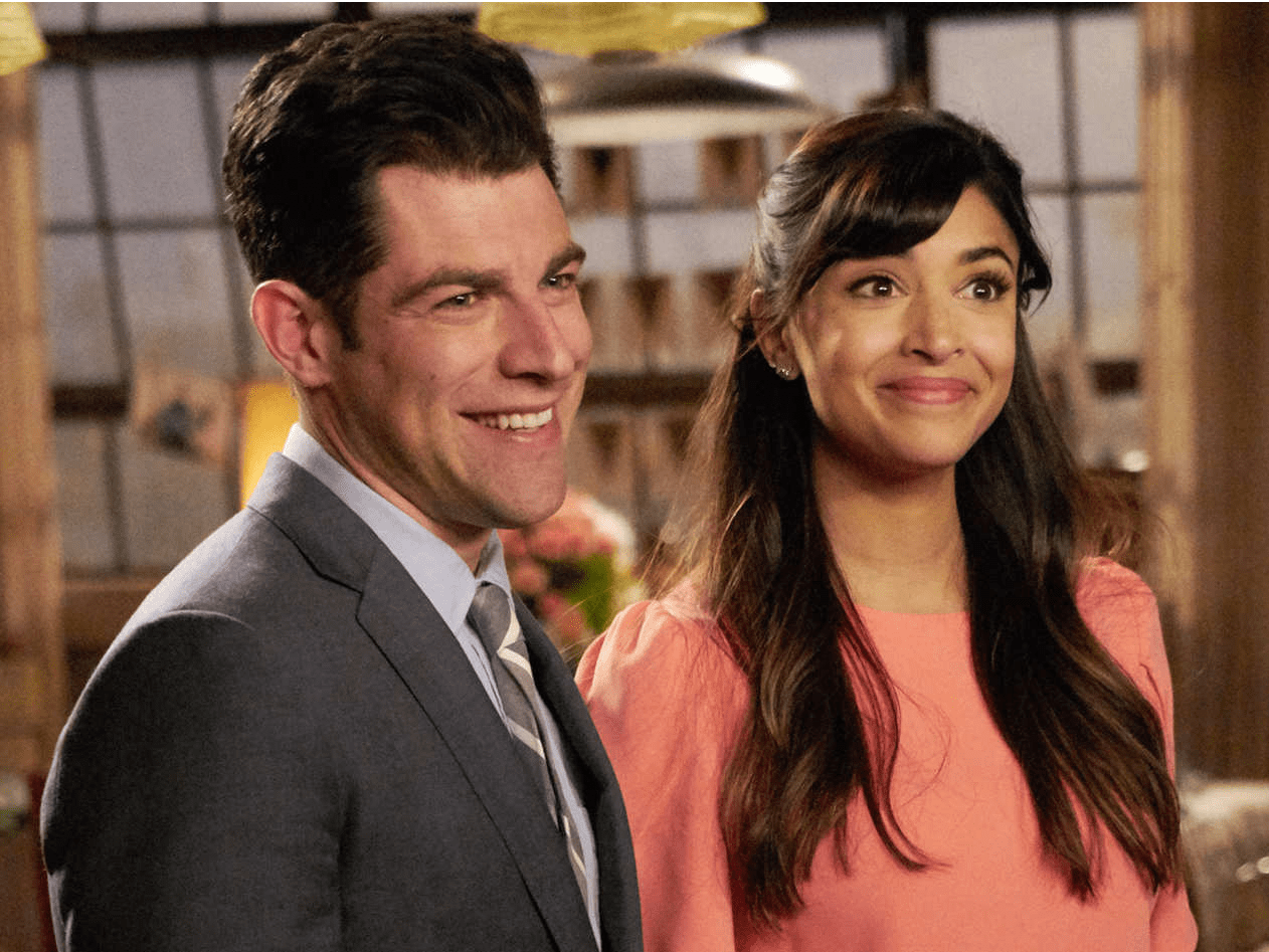 Schmidt and Cece had the ideal pandemic wedding on 'New Girl'