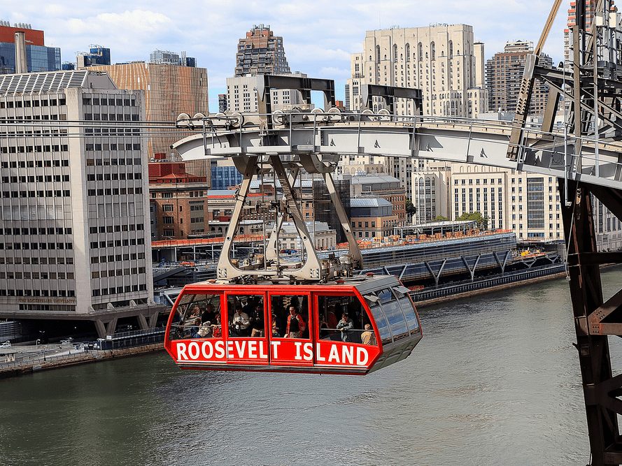 Roosevelt Island Tram Takes You 250 Feet Above New York City Business