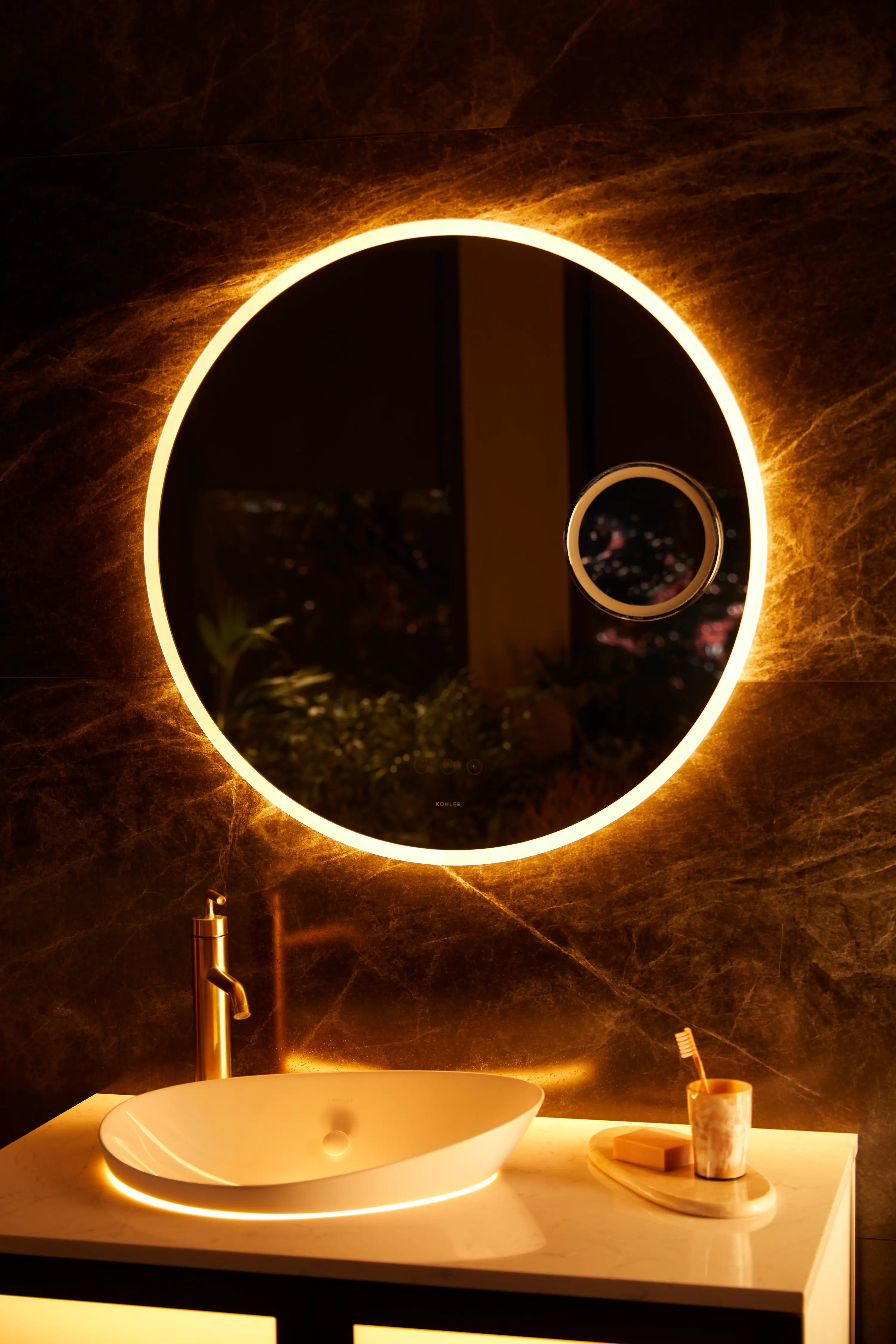 Kohler's New Smart Toilet, Bathtub, and Mirror Work With Alexa, Google