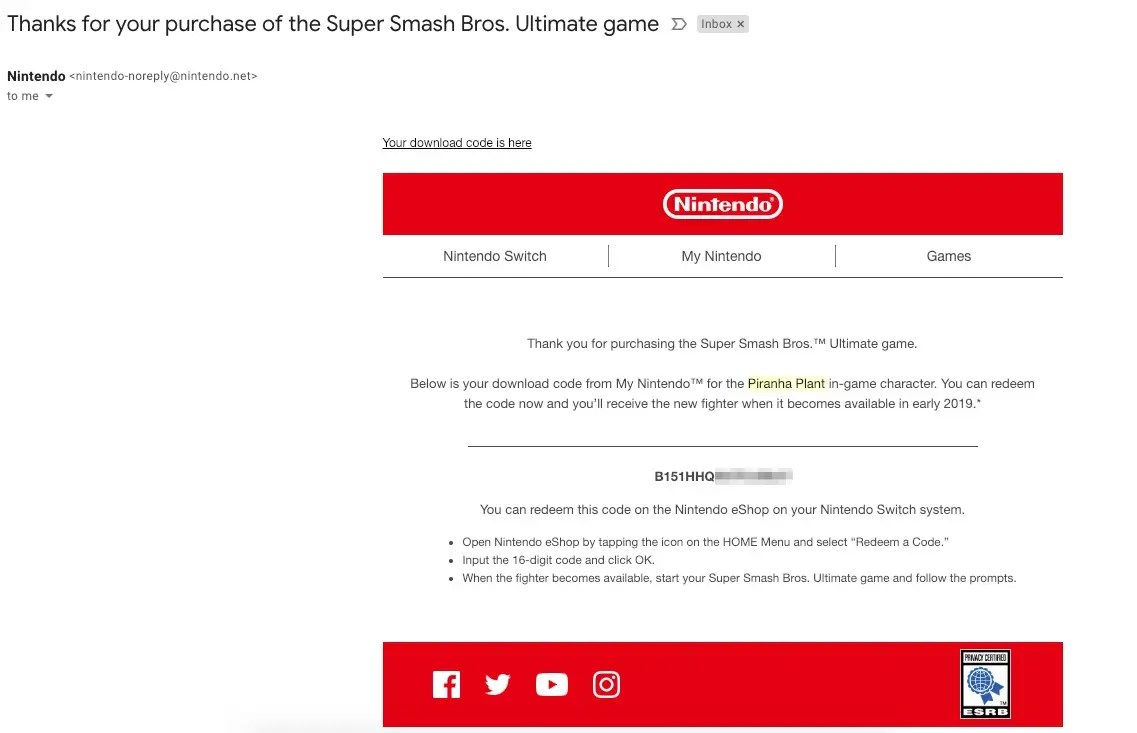 super smash bros ultimate code free Cheaper Than Retail Price> Buy