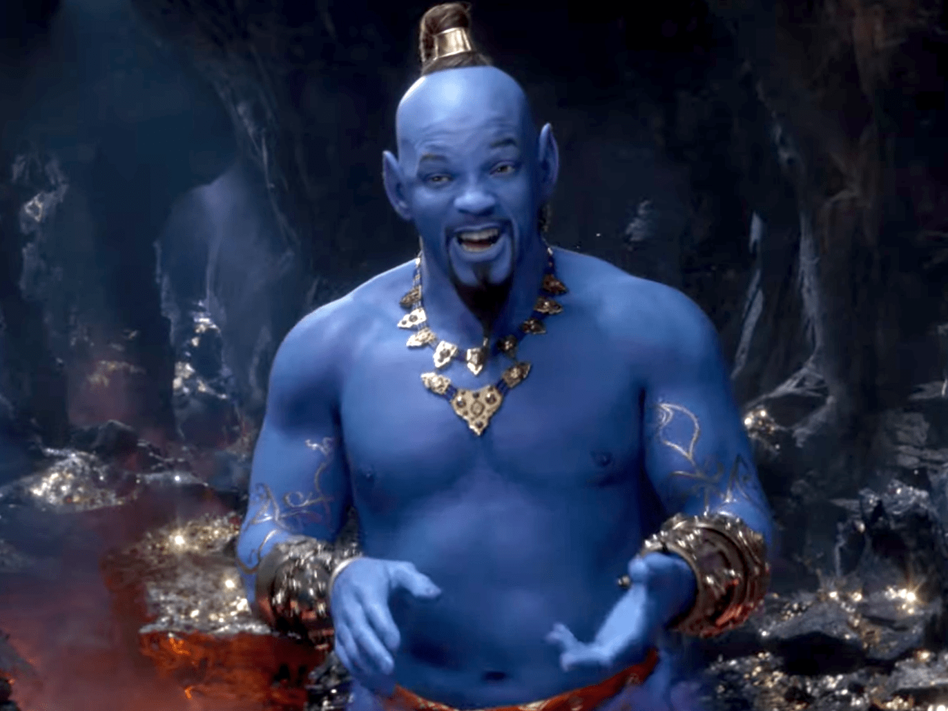 Science explains why you may be freaked out by Will Smith's Genie in