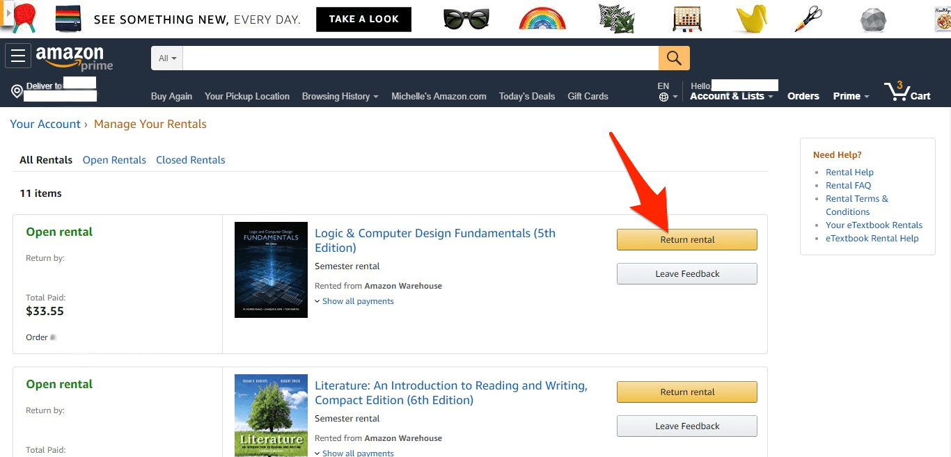 5+ How To Return Amazon Rentals 2022 Hutomo