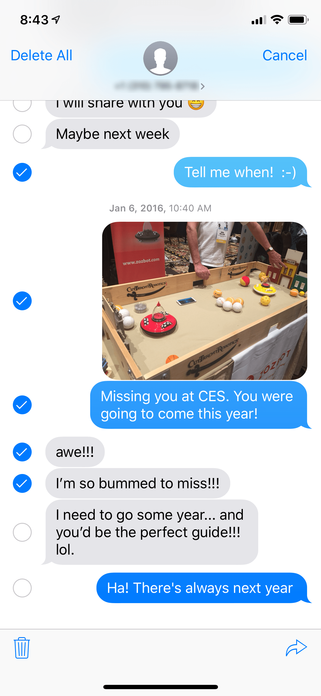 How to delete messages on an iPhone, and set them to autodelete