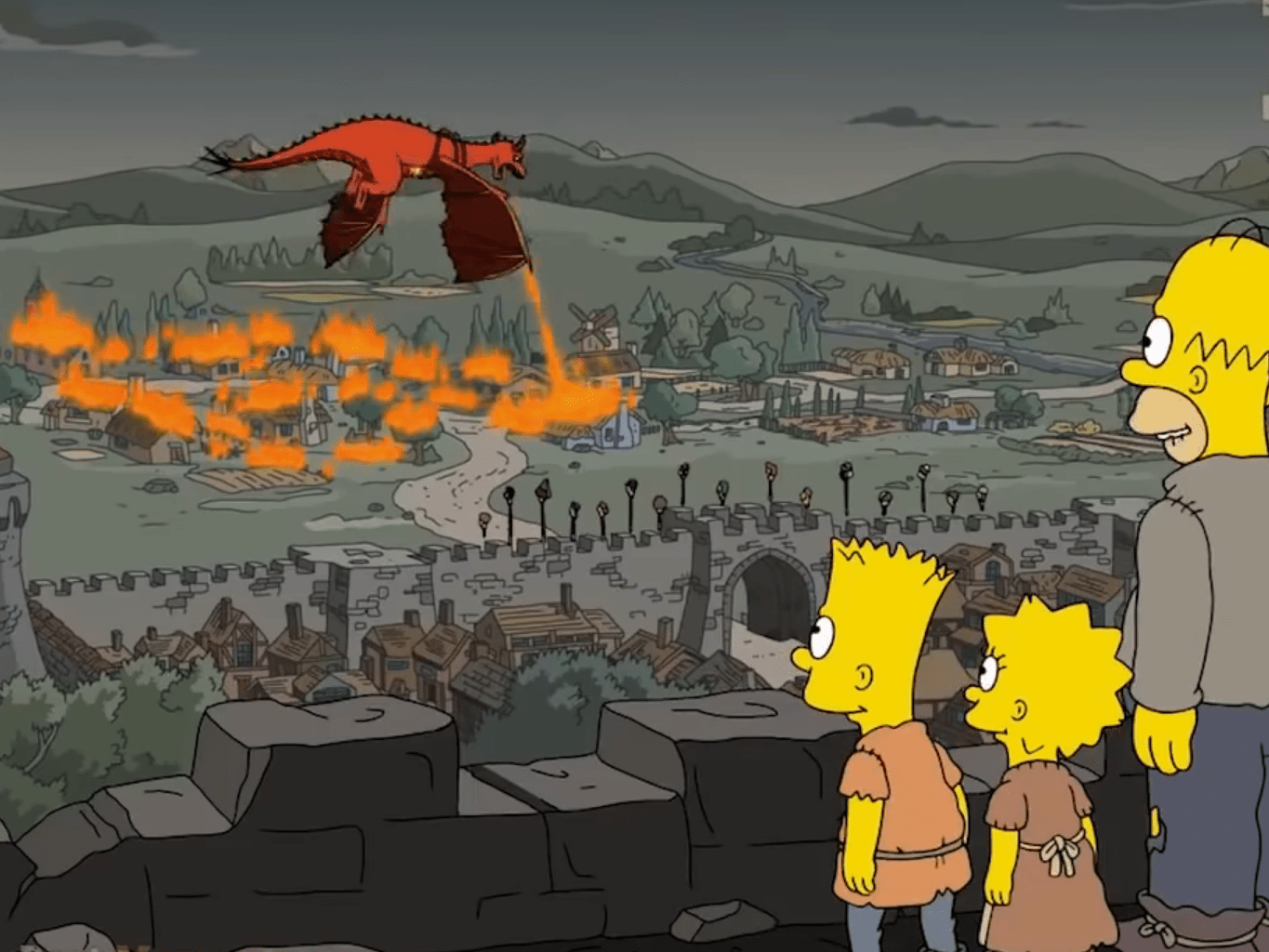'the Simpsons' Predicted Daenerys Targaryen 'Game of Thrones' Plot