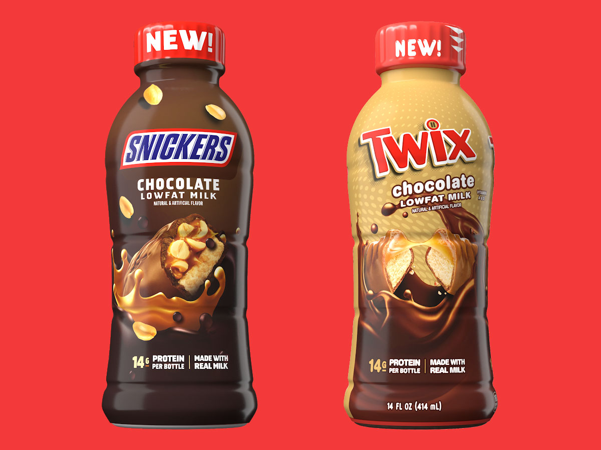 Snickers and TwixFlavored Milk Are Hitting Shelves
