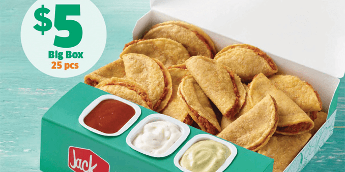 Jack in the Box Is Rolling Out 'Tiny Tacos' With Special Dipping Sauce