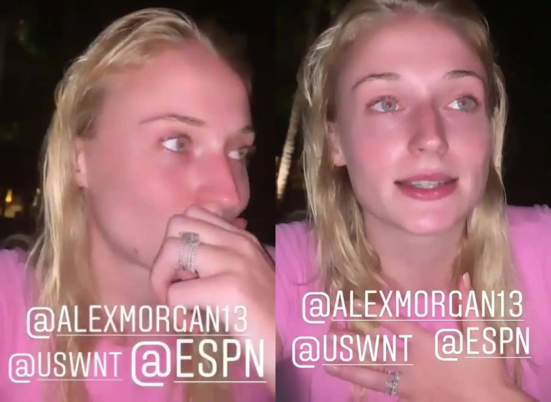 Sophie Turner Shares First Glimpse of DiamondEncrusted Wedding Band