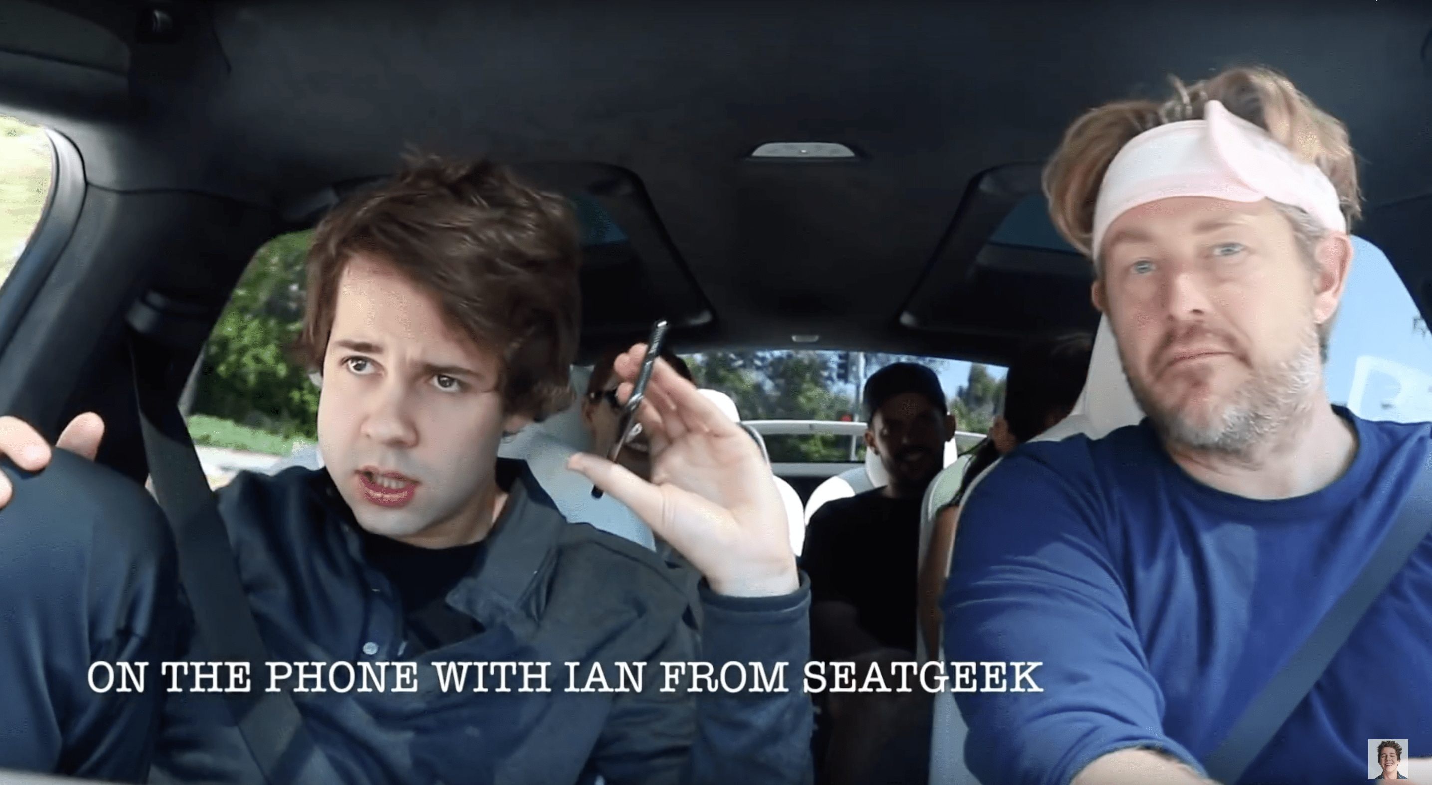 YouTube Star David Dobrik Fans Recreate SeatGeek Ad on Dentist Drugs