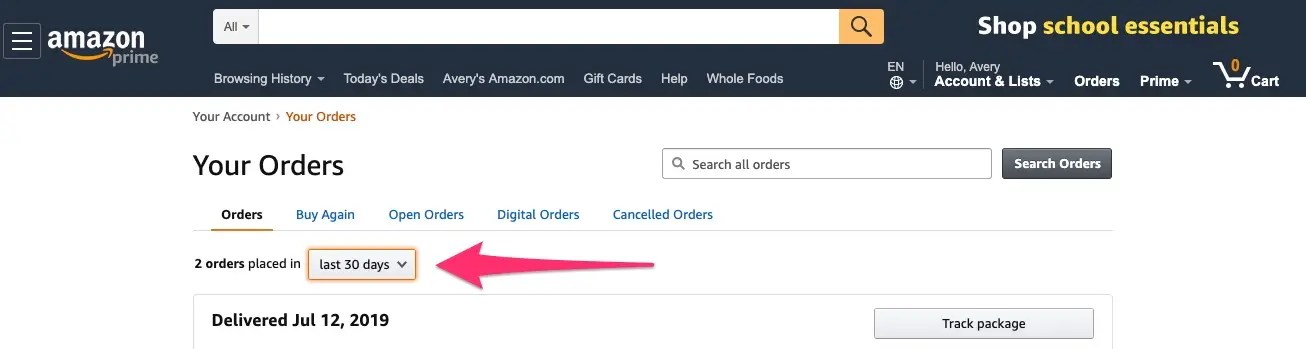 Amazon Order History: How To Find Your First-Ever Order