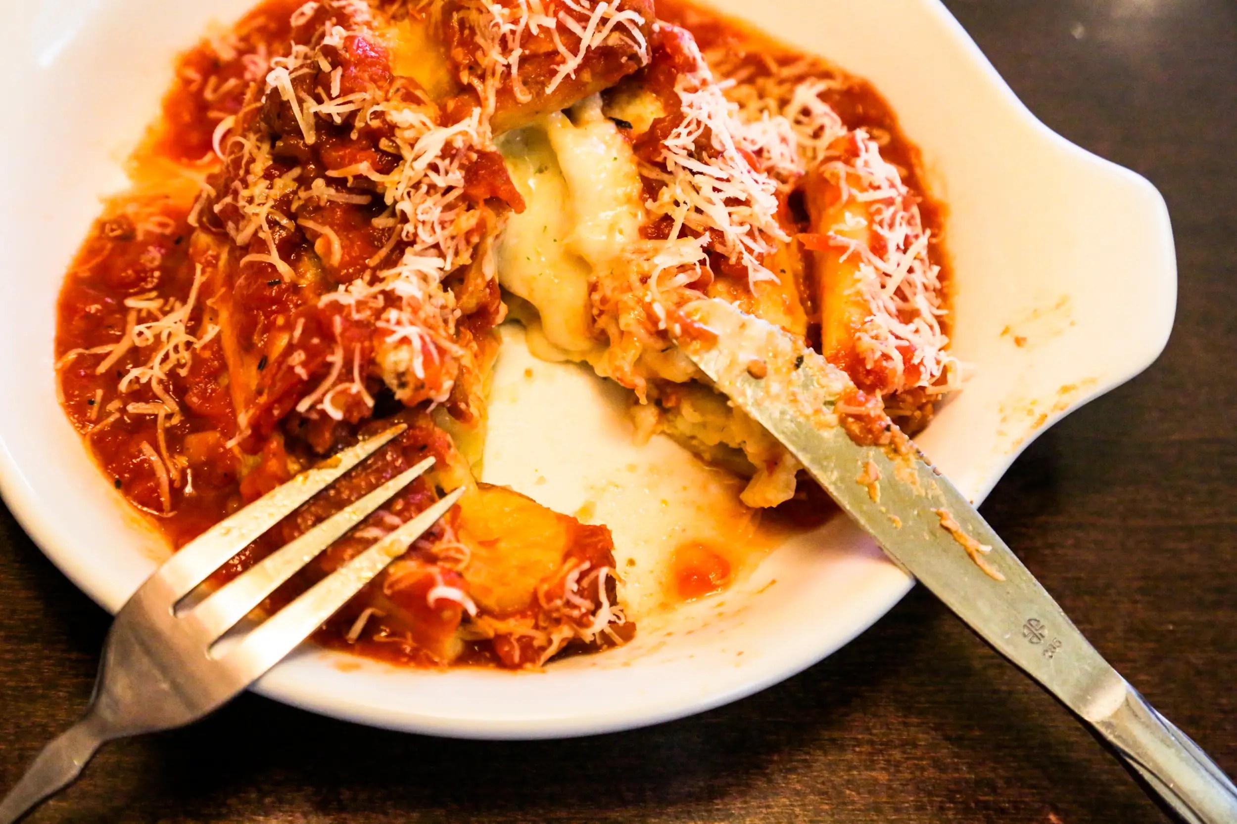 Olive Garden Lasagna Mia 'pasta pancakes' don't look like ad review