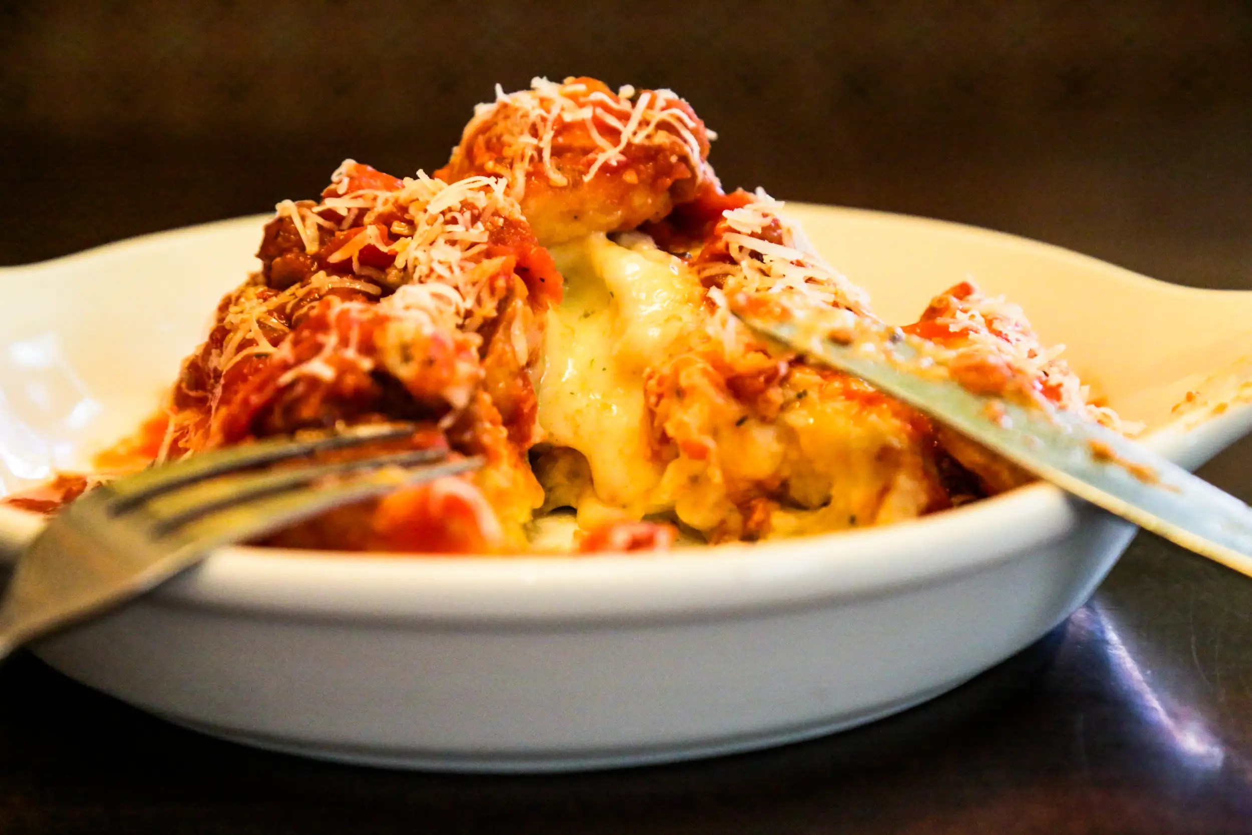 Olive Garden Lasagna Mia 'pasta pancakes' don't look like ad review