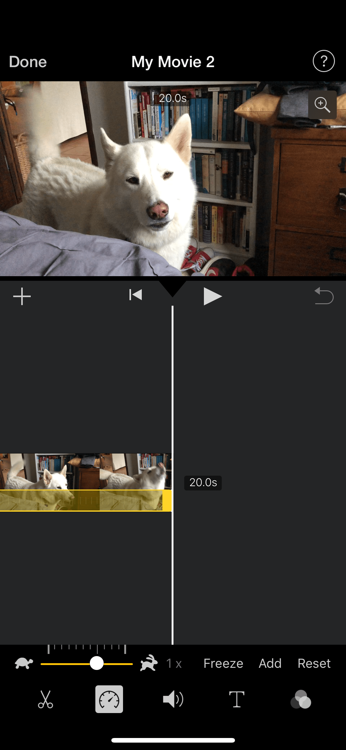 How to speed up a video on an iPhone with iMovie or the Photos app to