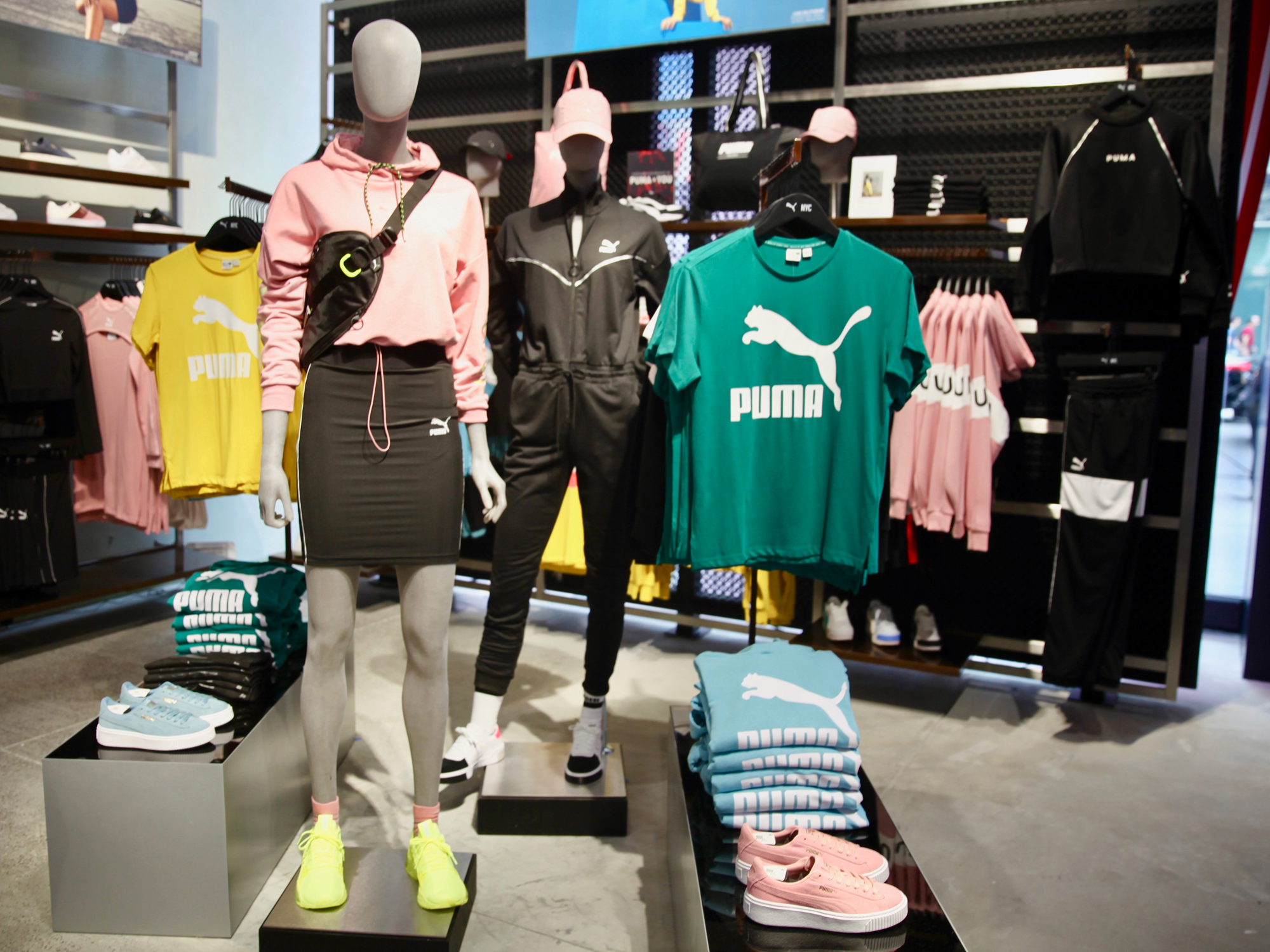 Nike, Adidas, And Puma Flagship Sportswear Stores Stores Compared
